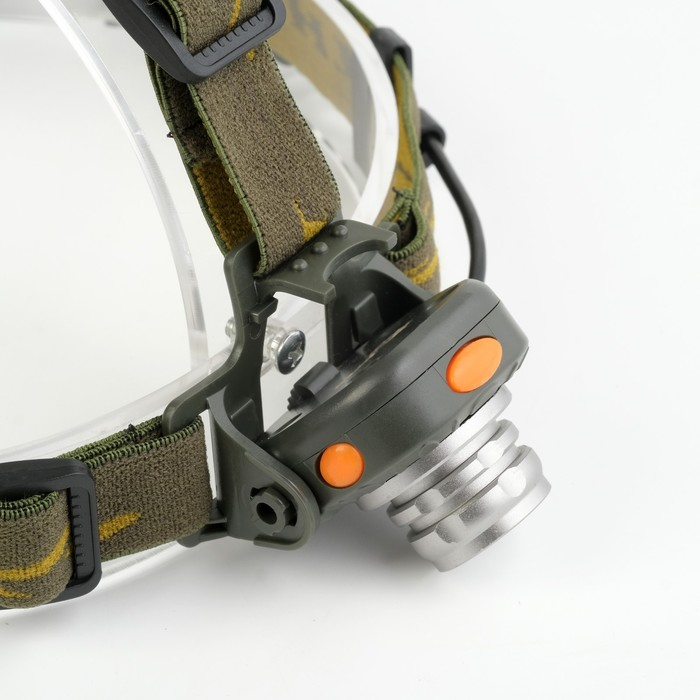 Фонарь налобный аккумуляторный, 3 режима, 5 х 6.5 см, от сети 220 Вт Фонарь налобный аккумуляторный, 3 режима, 5 х 6.5 см, от сети 220 Вт