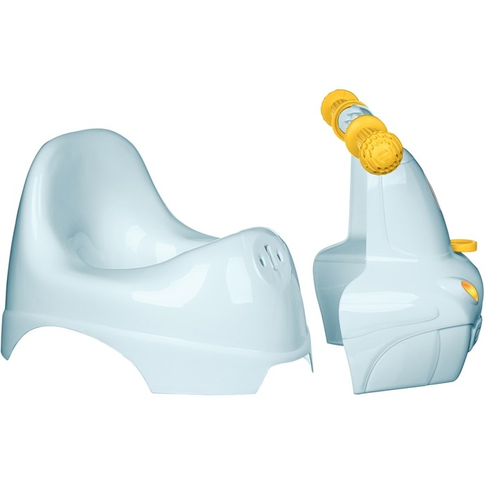 Горшок детский в форме игрушки «Машинка» Lapsi 420х285х265мм, цвет голубой