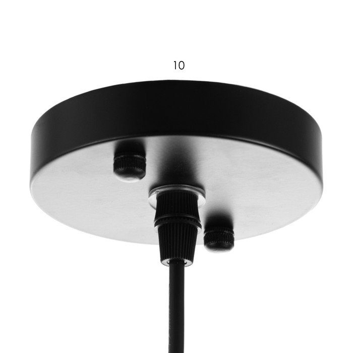 Светильник BayerLux Светильник BayerLux "Алсер" Е27 40Вт чёрный 15х15х14-114 см