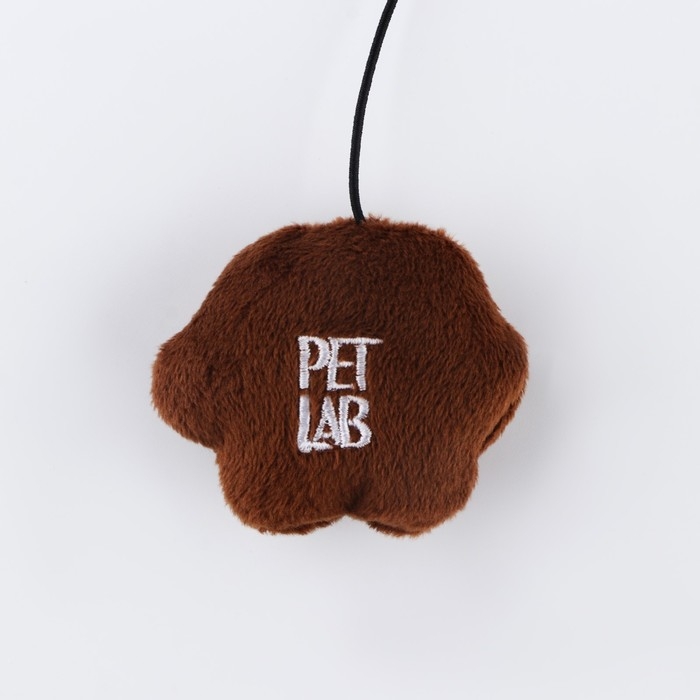 Дразнилка «Лапка» с игрушкой, коричневая Дразнилка «Лапка» с игрушкой, коричневая