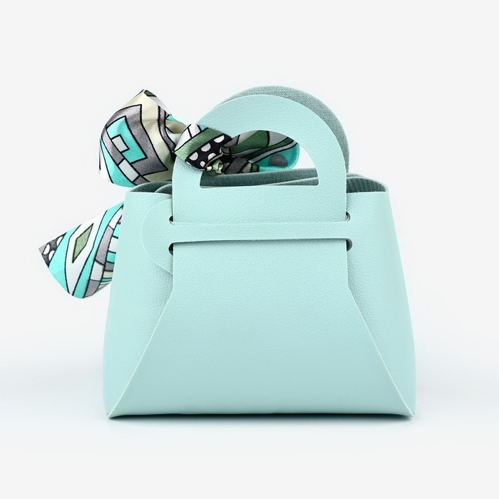 Сумочка подарочная «Тиффани», 12 х 13 х 5.5 см Сумочка подарочная «Тиффани», 12 х 13 х 5.5 см