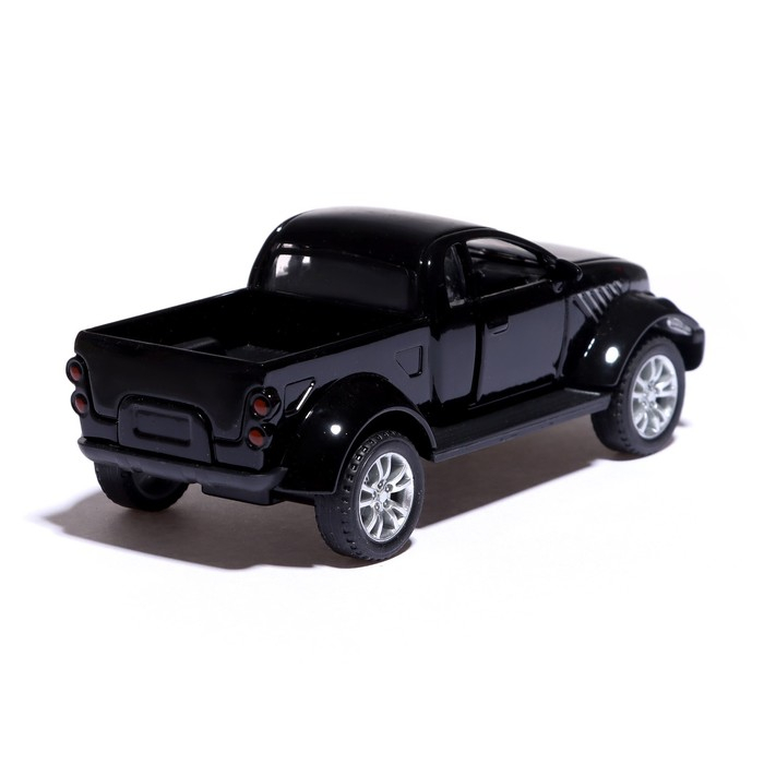 Машина металлическая «Раптор», открываются двери, 1:32, инерция, цвет чёрный Машина металлическая «Раптор», открываются двери, 1:32, инерция, цвет чёрный