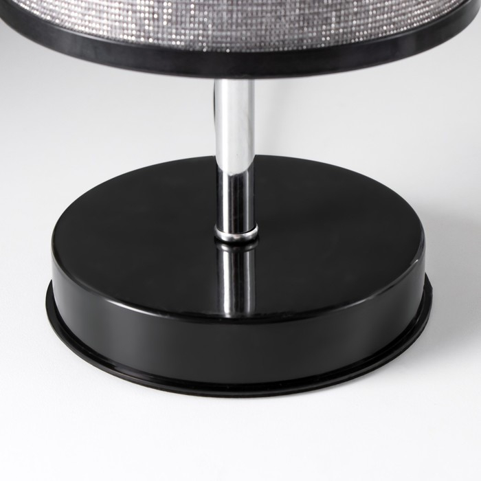 Лампа настольная  Лампа настольная "Авейро" 1х40Вт Е27 черный 14х14х30 см RISALUX