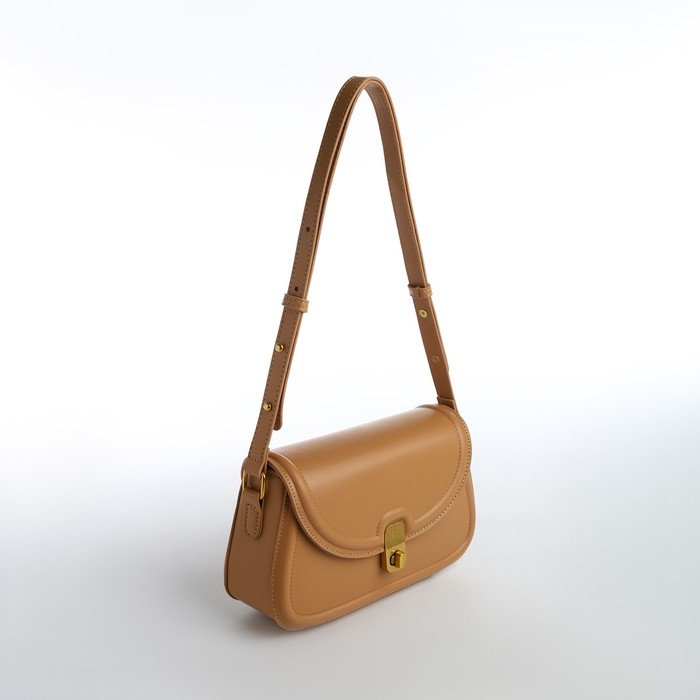 Сумка женская TEXTURA, мессенджер, средний размер, цвет темно-бежевый Сумка женская TEXTURA, мессенджер, средний размер, цвет темно-бежевый