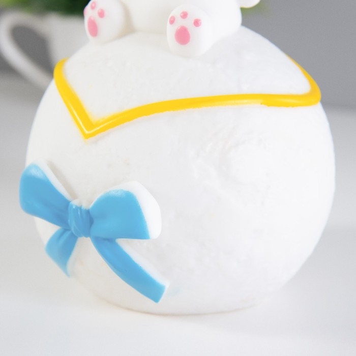 Ночник Ночник "Лисичка на луне" LED 1Вт 3х LR44 белый 10х10х16см RISALUX