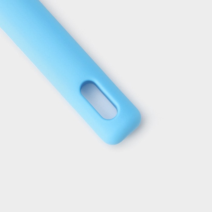 Лопатка с прорезями Доляна «Люкс», 29,5×8×3 см, цвет голубой Лопатка с прорезями Доляна «Люкс», 29,5×8×3 см, цвет голубой