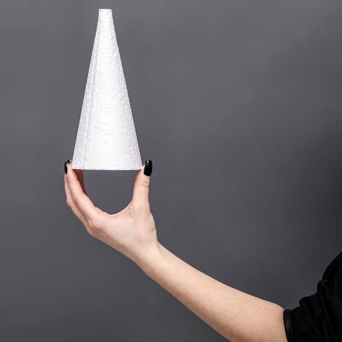 Конус из пенопласта, 20 х 9 см Конус из пенопласта, 20 х 9 см
