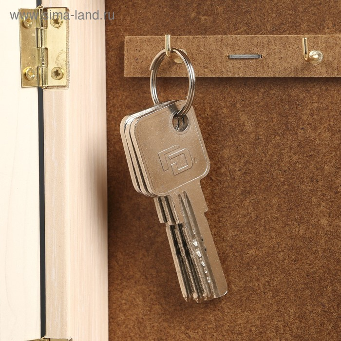 Ключница Ключница "На всех парусах" дуб молочный 15х21 см МИКС