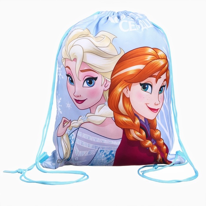 Набор детский «Холодное Сердце», в комплекте шапка, очки для плавания, мешок Набор детский «Холодное Сердце», в комплекте шапка, очки для плавания, мешок