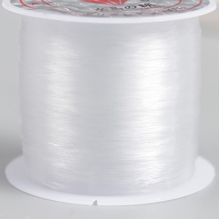 Леска для бисера 0,3 мм 100 м, белый Леска для бисера 0,3 мм 100 м, белый