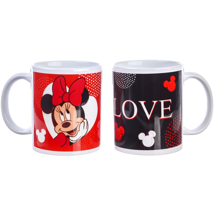 Набор парных кружек, 350 мл "Любовь", Микки и друзья