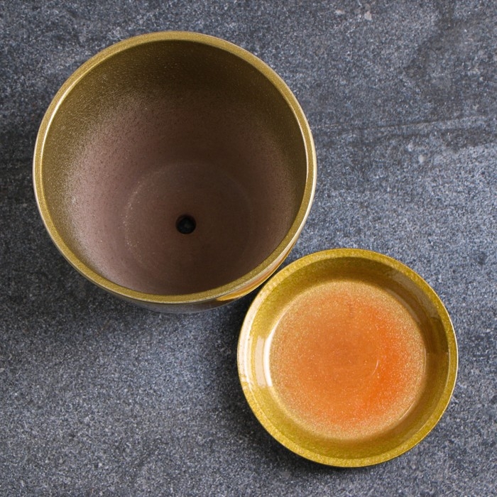 Набор горшков Набор горшков "Паталь бутон валенсия" бежевый, 4 предмета, 1 л, 2 л, 3,8 л, 4 л