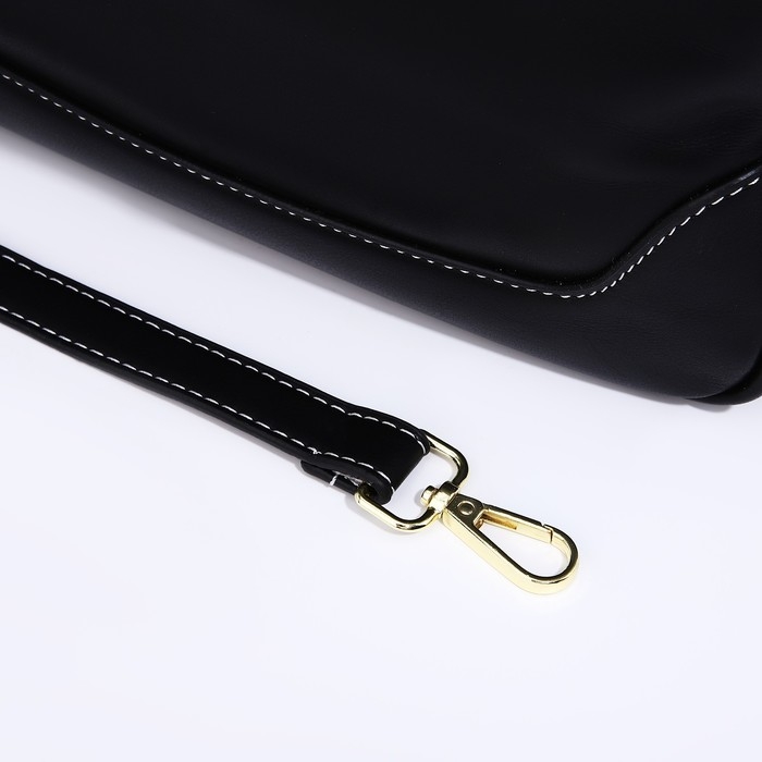 Сумка кросс-боди на молнии, цвет чёрный Сумка кросс-боди на молнии, цвет чёрный