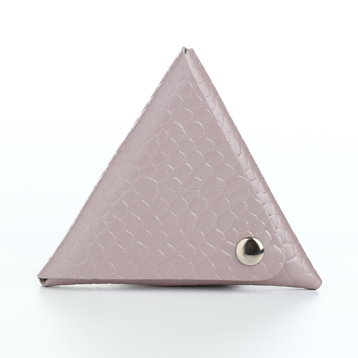 Монетница на кнопке TEXTURA, цвет сиреневый Монетница на кнопке TEXTURA, цвет сиреневый