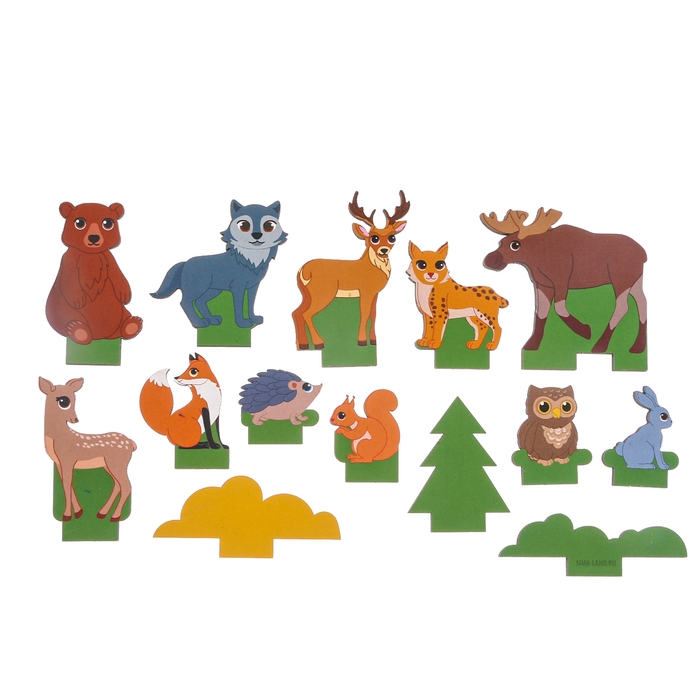 Головоломка. Повтори по образцу «Лес» Головоломка. Повтори по образцу «Лес»