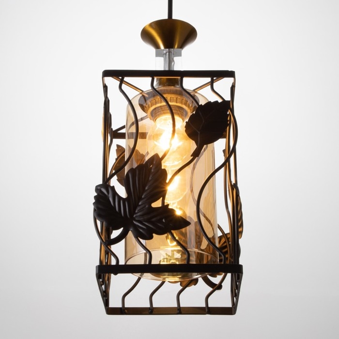 Светильник BayerLux 2108/1BK E27 40Вт черный 14х14х100 см Светильник BayerLux 2108/1BK E27 40Вт черный 14х14х100 см