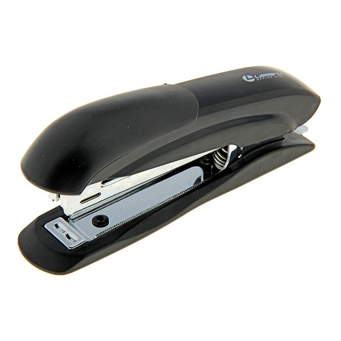 Степлер Lamark Ulrich №10, металлический корпус, встроенный антистеплер, индикатор скоб, до 12 листов, чёрный Степлер Lamark Ulrich №10, металлический корпус, встроенный антистеплер, индикатор скоб, до 12 листов, чёрный