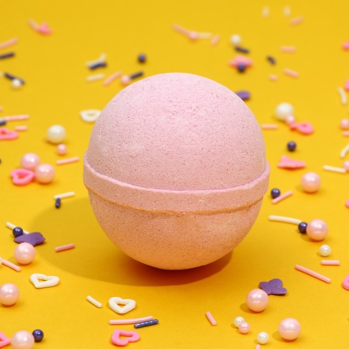 Бомбочка для ванны, 130 г, аромат сочной вишни, TeenBee Бомбочка для ванны, 130 г, аромат сочной вишни, TeenBee