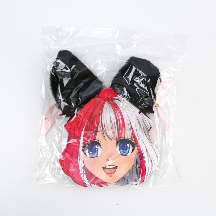 Заколки для волос ушки «Милашка», 2 шт, 6 х 7 х 3 см Заколки для волос ушки «Милашка», 2 шт, 6 х 7 х 3 см