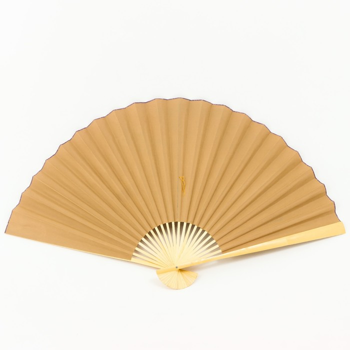 Веер бамбук, текстиль h=90 см  Веер бамбук, текстиль h=90 см "Дракон" чёрный