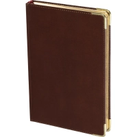 Ежедневник полудатированный коричневый А5 IMPERIUM 3-023/123