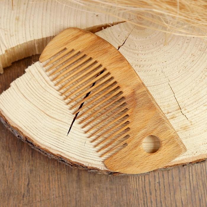 Гребень, дуб, 13,5 см, Гребень, дуб, 13,5 см,