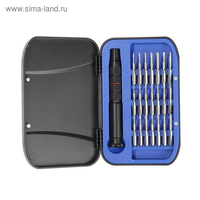 Набор для точных работ ТУНДРА, сталь S2, 22 предмета Набор для точных работ ТУНДРА, сталь S2, 22 предмета