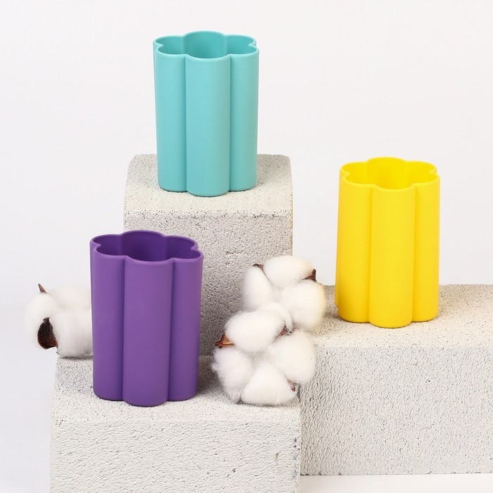 Силиконовый складной стаканчик 160мл., цвет МИКС