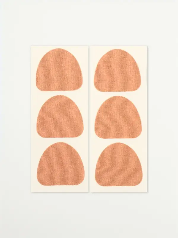 Пластырь для ног, набор - 6 шт., на клеевой основе, бежевый Пластырь для ног, набор - 6 шт., на клеевой основе, бежевый