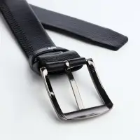 Ремень мужской &laquo;Великан&raquo; для полных, винт, ширина 3.5 см, пряжка металл, чёрный