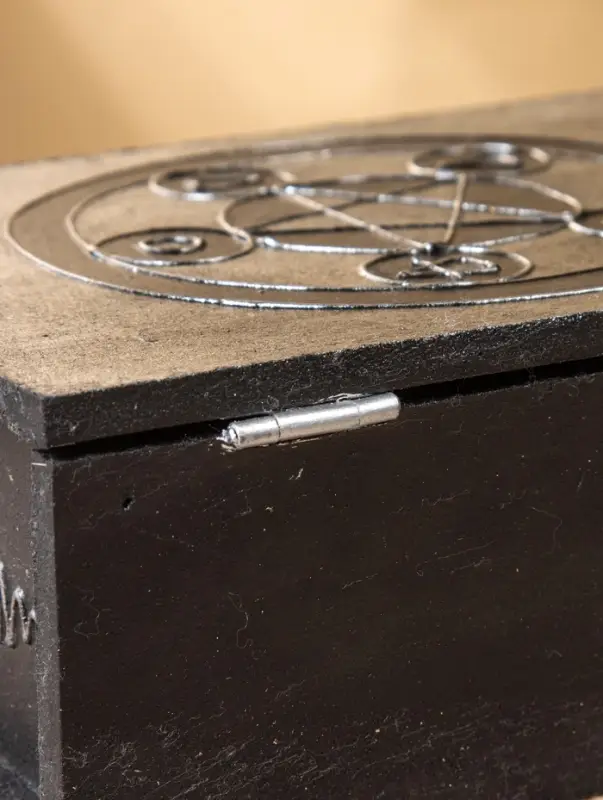 Шкатулка Шкатулка "Цветок жизни" 19х15х7 см, МДФ