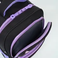 Ранец с эргономичной спинкой текстильный "Бантик"