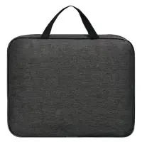 Папка с ручками текстильная А4, Офис - премиум &laquo;Графит&raquo;, для бумаг, для офиса, 350&times;270&times;60 мм, ПДМ-111