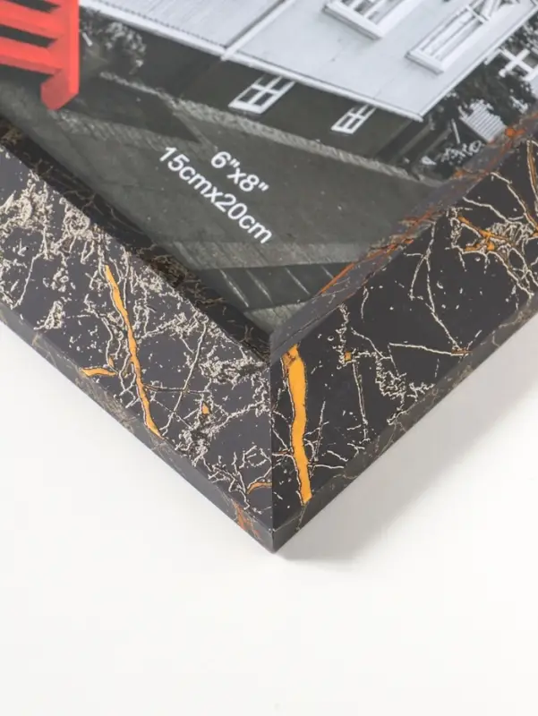 Фоторамка пластик 15х20 см "Гедеон" чёрный с золотом 26х21х2 см