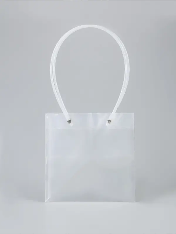 Пакет подарочный с квадратным дном, прозрачный ПП, 18&times;18&times;18 см