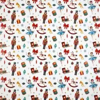 Набор упаковочной бумаги &laquo;Зимняя сказка&raquo;, 4 листа, 70&times;100 см