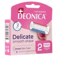 Сменные кассеты DEONICA 3 FOR WOMEN , 2 шт Сменные кассеты DEONICA 3 FOR WOMEN , 2 шт