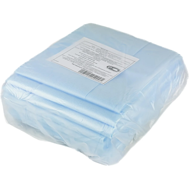 Простыня н/с 140х70см спанбонд пл 35-40 лам Tutami span L  10шт/уп Гекса