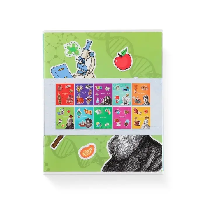 Тетради предметные, 36 л., набор из 10 шт., блок №1 &laquo;Исторические личности&raquo;