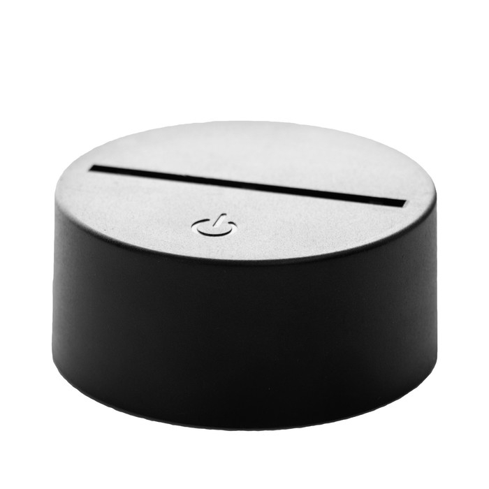 Основание светильника сенсорное LED 7 цветов USB черный 10х10х3,5 см RISALUX Основание светильника сенсорное LED 7 цветов USB черный 10х10х3,5 см RISALUX