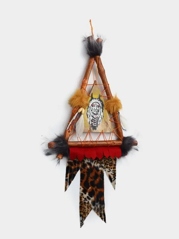 Панно &laquo;Вождь&raquo;, 30&times;3&times;60 см