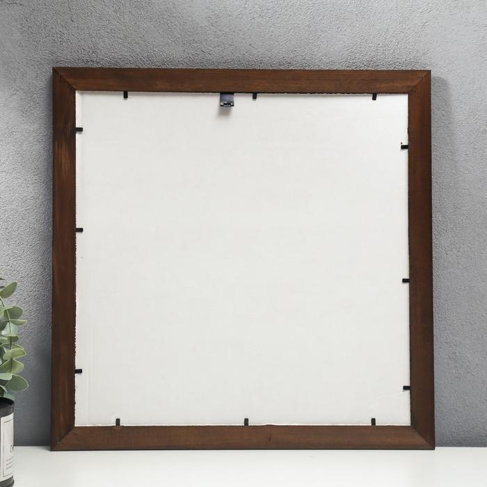 Фоторамка липа 35х35 см, венге