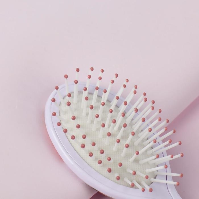 Расчёска массажная, 5,5 × 15 см, рисунок МИКС