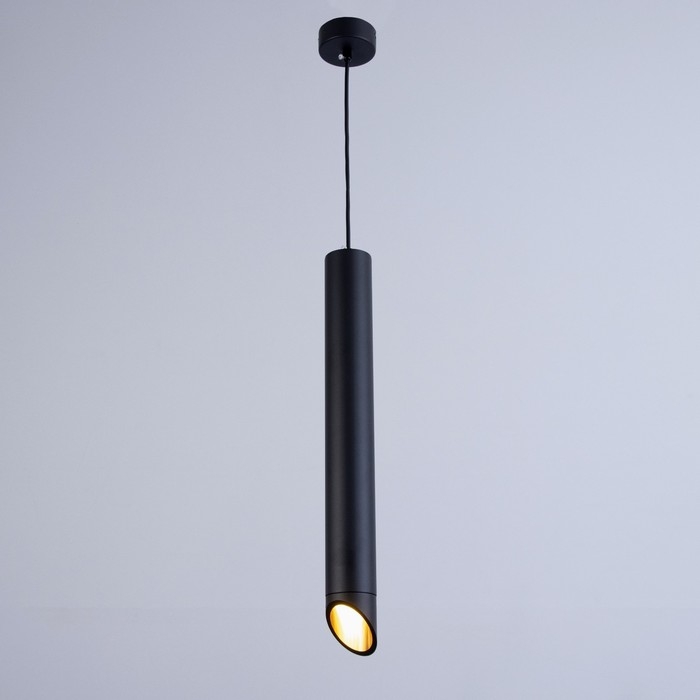 Светильник подвесной "Перона" GU10 35Вт черный 6х6х50-150см