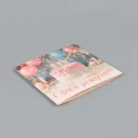 Открытка &laquo;С Днём Рождения!&raquo;, торт, 15&times;15 см