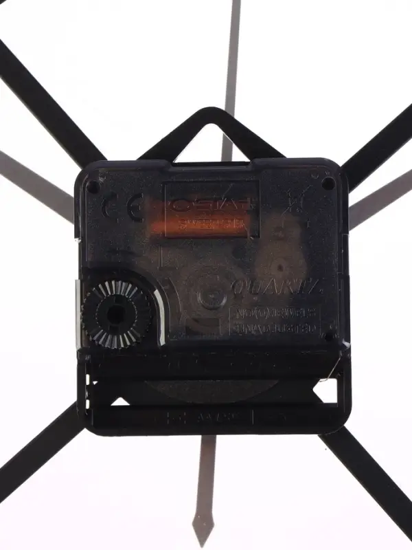 Часы настенные интерьерные &laquo;Гармошка&raquo;, бесшумные, плавный ход, d=40 см, металл, чёрные