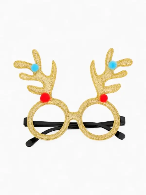 Карнавальные очки «Новогодние» набор 9 штук