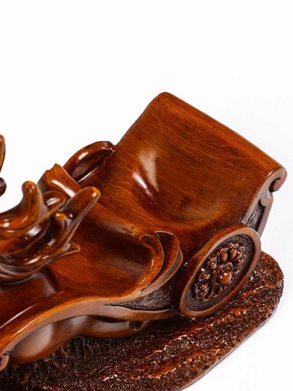 Подставка для бутылки  Подставка для бутылки "Олень" под дерево, 17.12.28см