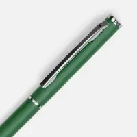 Ручка шариковая Hotel Chrome, ver.2, матовая темно-зеленая Ручка шариковая Hotel Chrome, ver.2, матовая темно-зеленая