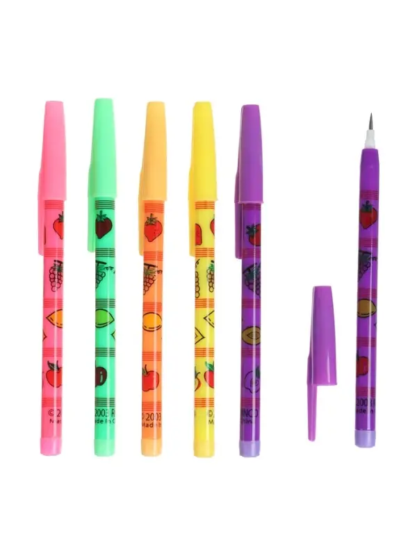 Карандаш секционный &laquo;Фрукты&raquo;, НВ, ароматизированный, МИКС